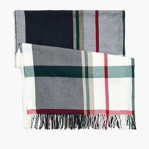 J.Crew Factory Plaid Blanket Scarf